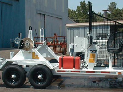T30H/36 VGRC V-Groove Hydraulic Tensioner / Reel Carrier