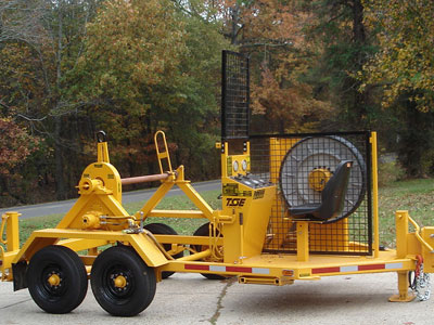 T30H/36 DD VGRC V-Groove Hydraulic Tensioner / Reel Carrier