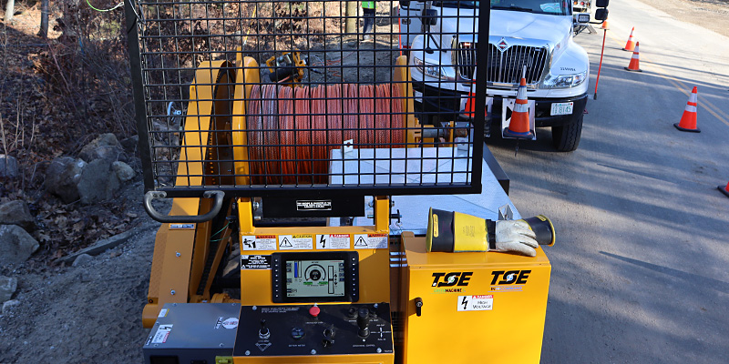 DPT40E Electric Puller with In-Command