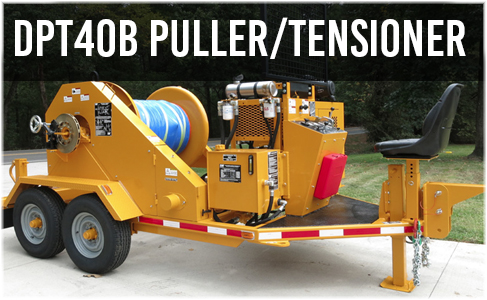 DPT40B Puller/Tensioner Menu