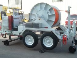 2-Ton-Class Puller/Tensioner with High Rail System