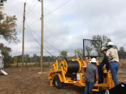 Electric powered 4-Drum Puller - Model DP20-4E