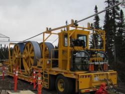 Two Bundle Tensioners with 2286 mm (90”) diameter Bullwheels